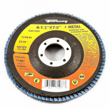 Image of item: Flap Disc TYPE 29   4-1/2"x7/8" ZA80